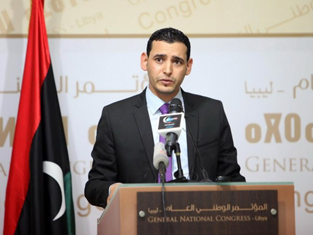 Người phát ngôn Quốc hội Libya Omar Hmaidan.